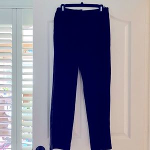 LAST CHANCE SALE Calvin Klein Black Pants with leather strip